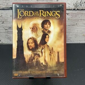Lord of the Rings The Two‎ Towers [2003 Widescreen DVD] Film Adventure